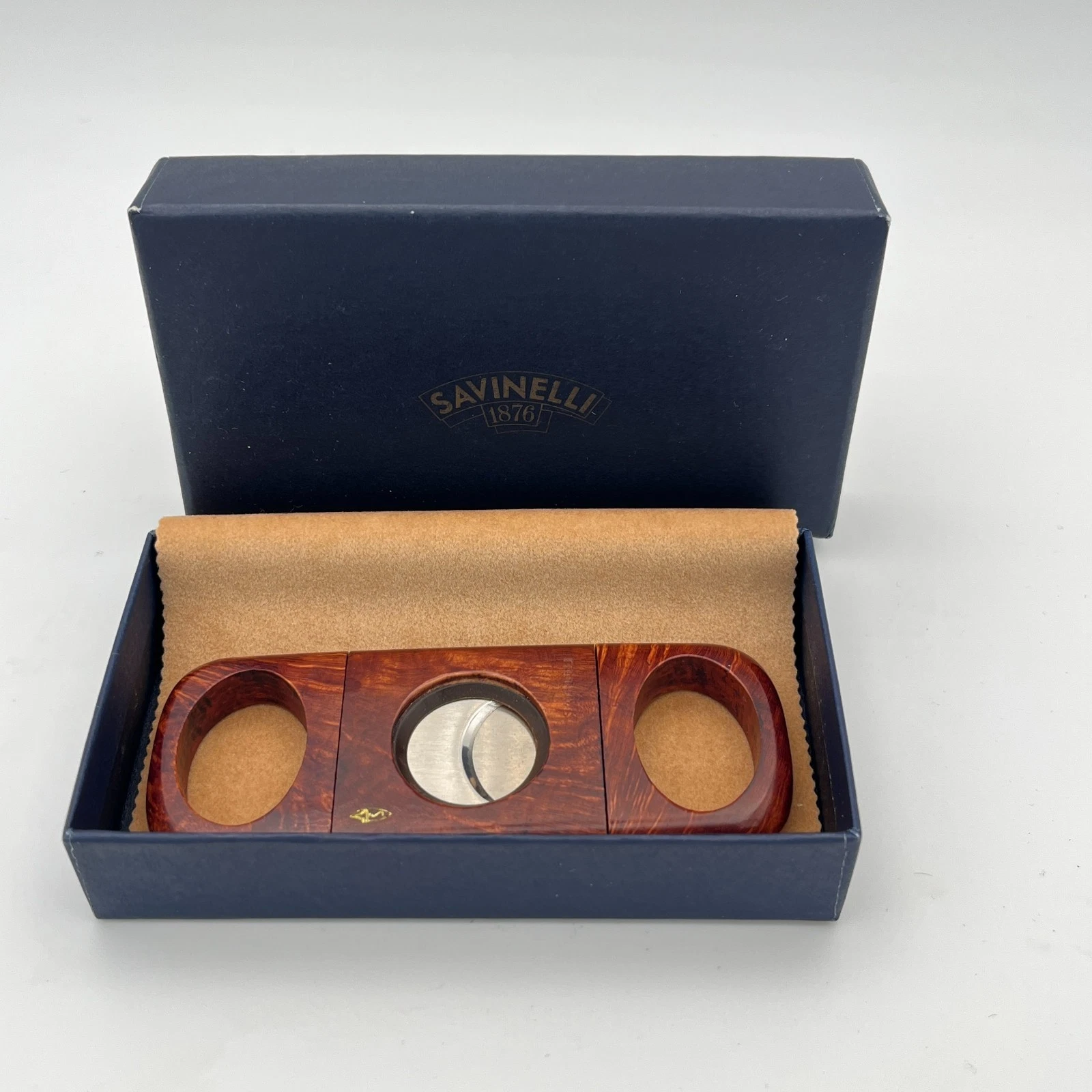 Vintage Savinelli menswear - Savinelli Briar Wood Cigar Cutter image 1