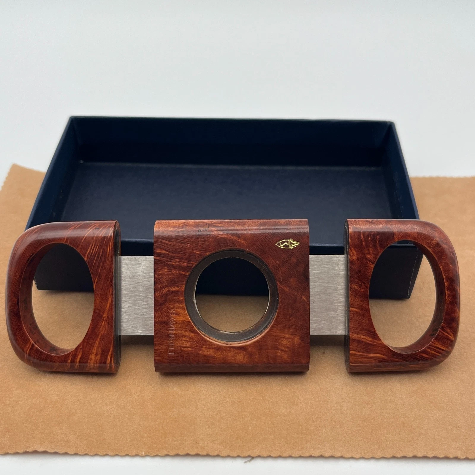Vintage Savinelli menswear - Savinelli Briar Wood Cigar Cutter image 3